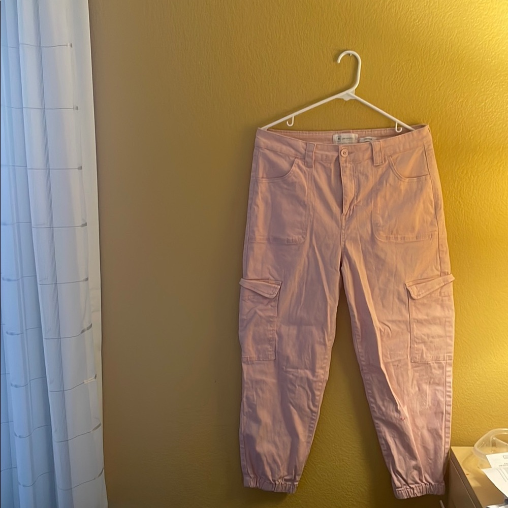 Pink Cargo Pants